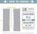 ChrisDowa Room Darkening Curtains - Image 5