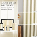 Pinch Pleated Linen Curtains 100% Blackout 108 Inches Long - Image 7