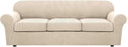 H.VERSAILTEX 4 Piece Stretch Sofa Covers by HVERSAILTEX