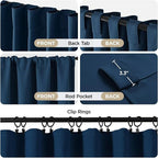 Joydeco 90 Inch Blackout Curtains - Image 3