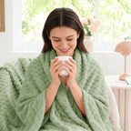 BEDELITE Sage Green Throw Blanket - Image 4
