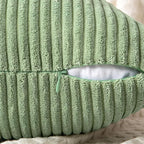 MIULEE Sage Green Decorative Throw Pillow Covers - Image 3