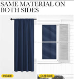 NICETOWN Navy Curtains Blackout Draperies - Image 6