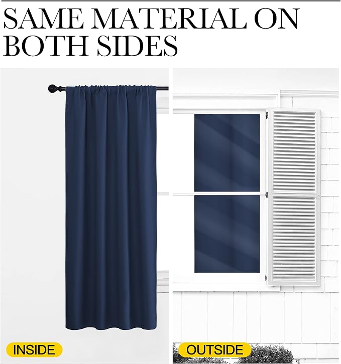 NICETOWN Curtains Blackout Draperies - Image 6