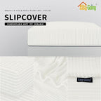 Easy-Going Stretch 1 Piece Chair Couch Cushion Cover - Image 3