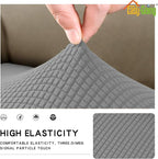 Easy-Going Stretch 1 Piece Loveseat Couch Cushion Cover - Image 4