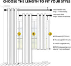 MIULEE Cream Beige Blackout Curtains - Image 8