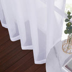 NICETOWN Sheer Curtains 63 inch Length - Image 7