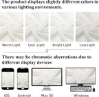 Ivory Sheer Curtains 84 Inches Long 2 Panels, Solid Airy Voile Extra Wide - Image 5