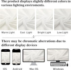 Ivory Sheer Curtains 78 Inches Long 2 Panels, Elegant Light Filtering Voile - Image 8