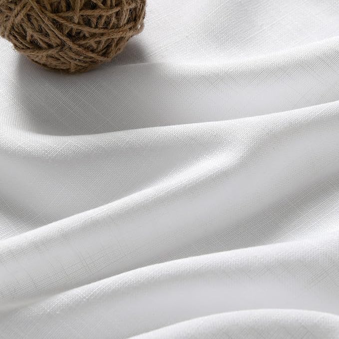 Extra Wide 100x96 Inch Linen Curtains - Image 3