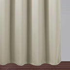 Light Beige Thermal Blackout Curtains/42 x 84 Inch/Set of 2 Panels Room - Image 9