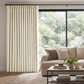 Pinch Pleated Linen Curtains 100% Blackout 108 Inches Long by AUSSPVOCT