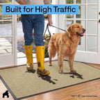 GORILLA GRIP Waterproof Traffic Guard Door Mat, 2 Pack, Indoor Outdoor Heavy - Image 7