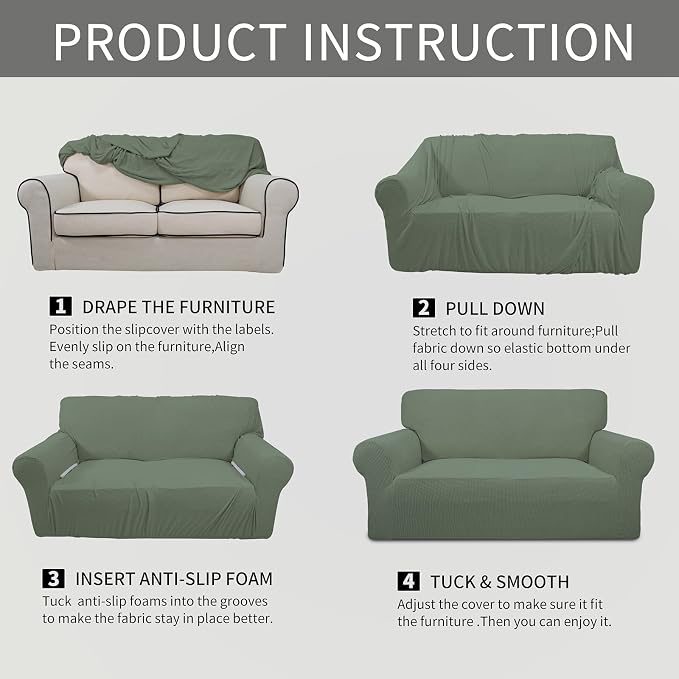 Easy-Going Stretch Chair Slipcover - Image 7