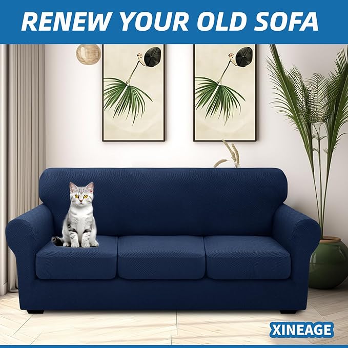 XINEAGE 2026 New 4 Pieces Couch Covers - Image 4