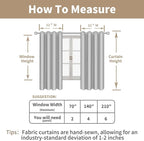 Terracotta Linen Curtains 63 inch Length 2 Panels - Image 8