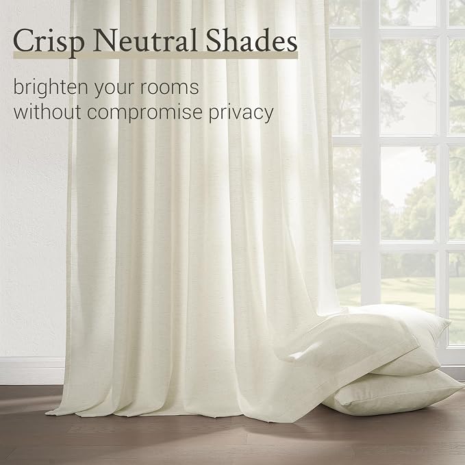 Pinch Pleated 92 Inch Curtains 2 Panels - Image 3