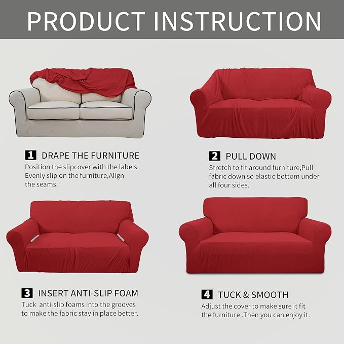 Easy-Going Stretch Chair Slipcover - Image 6