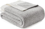 Snuggle Sac Heather Grey Throw XL Blanket - Image 7