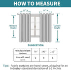 Terracotta 72 Inch Linen Curtains - Image 7