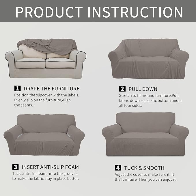 Easy-Going Stretch Oversized Chair Slipcover - Image 6