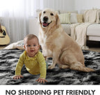 7x10 Ft Extra Large Shag Rugs for Living Room, Tie Dyed Ultra Soft Fluffy Furry - Image 6