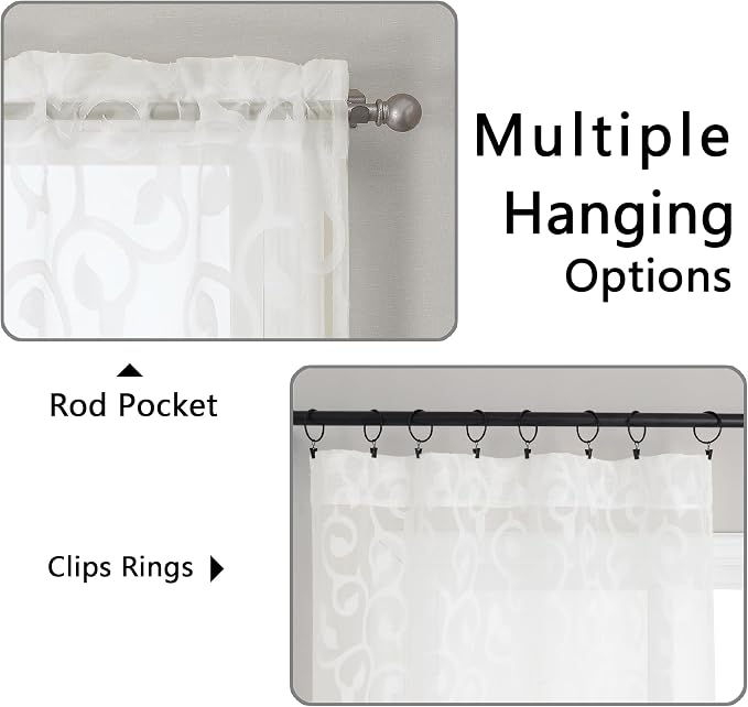 Furman Sheer Curtains 63 inch Length - Image 4