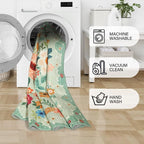 DUKINO 3x14 Washable Runner Rug, Non Slip Long Kitchen Runner Rug, Low Pile - Image 7