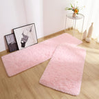 Chicrug Soft Runner Rug for Bedroom Living Room Plush Fluffy Rugs 2x4 | Shag - Image 3