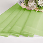 Lime Sheer Curtains for Bedroom Living Room 90 Inches Long, Elegant Solid Light - Image 7