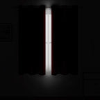 Red Blackout Curtains 34 x 54 Inch Length/Set of 2 Curtain Panels/Thermal - Image 3