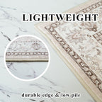 Washable 8ft Round Area Rug - Image 3