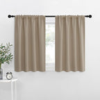 NICETOWN RV Blackout Curtains for Camper Windows, Kitchen Curtains, Short by NICETOWN