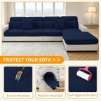 XINEAGE Couch Cushion Covers Seat Cushion Cover Thick Stretch Sofa Slipcovers 2 - Image 6