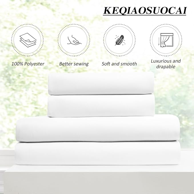 White Blackout Curtains 102 Inches Long, Custom Made Pinch Pleated Memory - Image 5