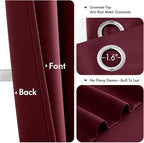 MIULEE Christmas Blackout Curtains - Image 5