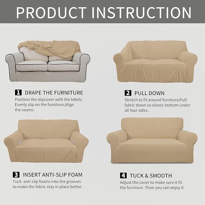 Easy-Going Stretch Oversized Chair Slipcover - Image 6