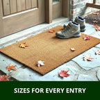 Ecomills Coco Coir Doormat, 24 x 48 in, Vinyl Backing - Image 3