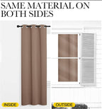 NICETOWN Small Window Kitchen Blackout Curtains, Thermal Insulated Solid - Image 6