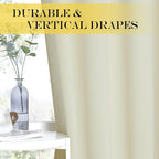 NICETOWN Blackout Bedroom Curtain 72 inches Length - Image 5