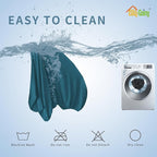 Easy-Going Stretch 3 Pieces Couch Cushion Covers - Image 6