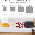 L'AGRATY Chunky Knit Throw Blanket - Image 6