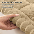 Smiry Couch Cover for Dogs, Non Slip Fuzzy Pet Sofa Arm Covers Washable | Sofa - Image 5