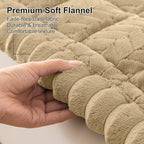 Smiry Couch Cover for Dogs, Non Slip Fuzzy Pet Sofa Arm Covers Washable | Sofa - Image 5