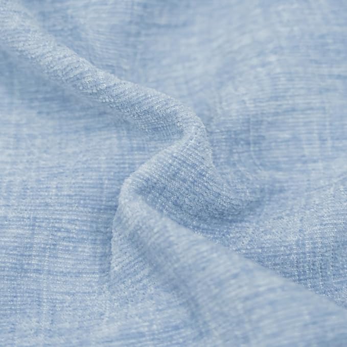 CaliTime Decorative Couch Throw Pillow Covers 22 X 22 Inches Baby Blue | Pack - Image 2