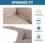 H.VERSAILTEX Super Stretch Individual Seat Cushion Covers Sofa Covers Couch - Image 6