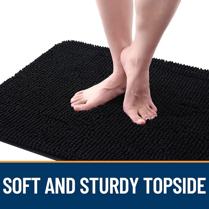 OLANLY Dog Door Mat for Muddy Paws 70x24, Super Absorbent Chenille Mud Mat | - Image 4