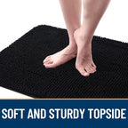 OLANLY Dog Door Mat for Muddy Paws 48x30, Super Absorbent Chenille Mud Mat | - Image 4