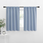 NICETOWN RV Bunk Curtains, Vintage Blue, 2 Panels, W42 x L30 -Inch, Kitchen by NICETOWN